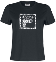 Fila - Bale Cropped Tee - T-shirt - Vrouwen - zwart