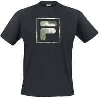Fila - BRINDISI Dropped Shoulder Tee - T-shirt - Mannen - zwart