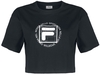 Fila - RAISA Cropped Tee - T-shirt - Vrouwen - zwart