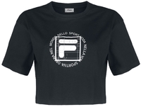 Fila - RAISA Cropped Tee - T-shirt - Vrouwen - zwart