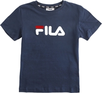 Fila - Solberg Classic Logo Tee - T-shirt - Unisex - donkerblauw