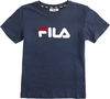 Fila - Solberg Classic Logo Tee - T-shirt - Unisex - donkerblauw