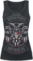 Five Finger Death Punch - Biker Badge - Top - Vrouwen - zwart