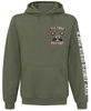 Five Finger Death Punch - Bruce Knucklehead - Trui met capuchon - Mannen - olijf