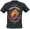 Five Finger Death Punch - Burning Pumpkin Halloween - T-shirt - Mannen - zwart