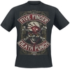 Five Finger Death Punch - Dirty Skull Battle Born - T-shirt - Mannen - zwart