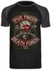 Five Finger Death Punch - Dirty Skull Battle Born - T-shirt - Mannen - zwart grijs