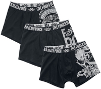 Five Finger Death Punch - EMP Signature Collection - Boxers - Mannen - zwart grijs