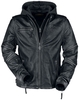 Five Finger Death Punch - EMP Signature Collection - Lederen jas - Mannen - zwart