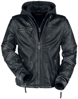 Five Finger Death Punch - EMP Signature Collection - Lederen jas - Mannen - zwart