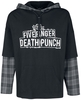 Five Finger Death Punch - EMP Signature Collection - Shirt met lange mouwen - Mannen - zwart grijs