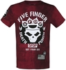 Five Finger Death Punch - EMP Signature Collection - T-shirt - Mannen - rood zwart