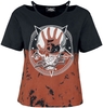 Five Finger Death Punch - EMP Signature Collection - T-shirt - Vrouwen - zwart rood