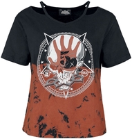 Five Finger Death Punch - EMP Signature Collection - T-shirt - Vrouwen - zwart rood