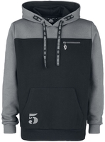 Five Finger Death Punch - EMP Signature Collection - Trui met capuchon - Mannen - zwart grijs