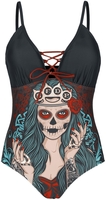 Five Finger Death Punch - EMP Signature Collection - Zwempak - Vrouwen - meerkleurig