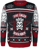 Five Finger Death Punch - Holiday Sweater 2022 - Gebreide trui - Mannen - meerkleurig