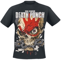 Five Finger Death Punch - Knucklehead Kopia Exploded - T-shirt - Mannen - zwart