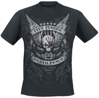 Five Finger Death Punch - No Regrets - T-shirt - Mannen - zwart