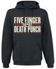Five Finger Death Punch - Punchagram - Trui met capuchon - Mannen - zwart