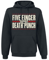 Five Finger Death Punch - Punchagram - Trui met capuchon - Mannen - zwart
