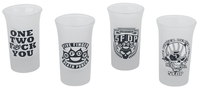 Five Finger Death Punch - Schnapsglas-Set - Shotglazenset - Unisex - transparant