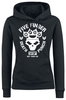 Five Finger Death Punch - Skull Knuckles - Trui met capuchon - Vrouwen - zwart