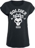Five Finger Death Punch - Soldier - T-shirt - Vrouwen - zwart