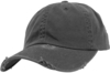 Flexfit - Low Profile Destroyed Cap - Cap - Unisex - donkergrijs