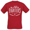 Foo Fighters - 100% Organic - T-shirt - Mannen - rood