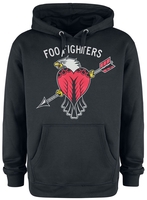 Foo Fighters - Amplified Collection - Eagle Tattoo - Trui met capuchon - Mannen - zwart