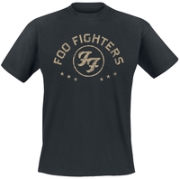 Foo Fighters - Arched Star - T-shirt - Mannen - zwart