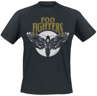 Foo Fighters - Hawk Moth - T-shirt - Mannen - zwart