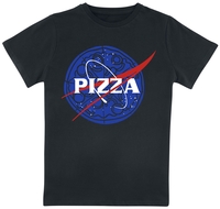 Food - Kids - Pizza & Pasta & Burger & Schnitzel - T-shirt - Unisex - zwart