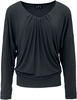 Forplay - Betty - Shirt met lange mouwen - Vrouwen - zwart