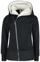 Forplay - Sarah - Vest met capuchon - Vrouwen - zwart