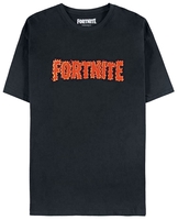 Fortnite - Logo - T-shirt - Mannen - zwart