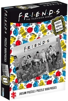 Friends - Friends 1000 Teile Puzzle - Puzzel - Unisex - zwart wit
