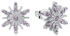 Frozen - 2 - Disney by Couture Kingdom - Snowflake Anna - Oorbellenset - Vrouwen - zilverkleurig