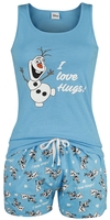 Frozen - Olaf - I Love Hugs - Pyjama - Vrouwen - meerkleurig
