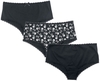 Full Volume by EMP - Panty-Set mit Spooky Print und Spitze - Pantyset - Vrouwen - zwart