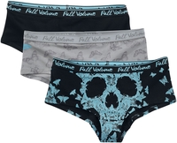 Full Volume by EMP - Trigger - Pantyset - Vrouwen - zwart grijs