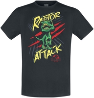 Funko - Jurassic World - Raptor Attack - T-shirt - Unisex - zwart