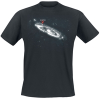 Funshirt - You Are Here - T-shirt - Mannen - zwart