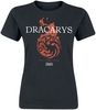 Game of Thrones - Dracarys - T-shirt - Vrouwen - zwart
