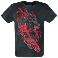 Game of Thrones - Fire And Blood - T-shirt - Mannen - zwart