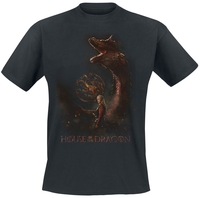 Game of Thrones - House of the Dragon - Daemon - T-shirt - Mannen - zwart