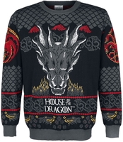 Game of Thrones - House Of The Dragon - Dragon - Christmas jumper - Mannen - meerkleurig