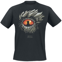 Game of Thrones - House Of The Dragon - Eye Of The Dragon - T-shirt - Mannen - zwart