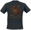 Game of Thrones - House of the Dragon - Fire & Blood - T-shirt - Mannen - zwart